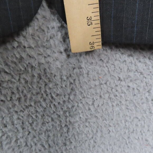 Coppley Ermenegildo Zegna Cloth Custom Blazer Jacket Sports Coat 46L Gray Stripe - Picture 11 of 14